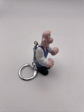 Vintage 1989 Wallace & Gromit Wallace 3d Keychain Keyring  A Close Shave Tv Show