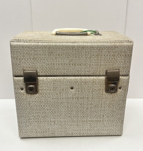 Vintage record case vinyl - vintage,