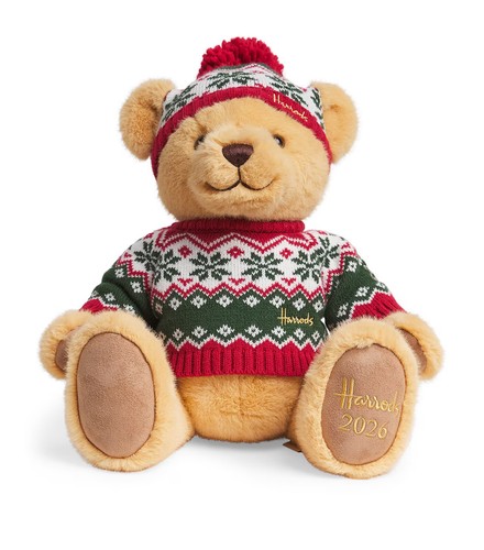 Harrods christmas bear 2026 - christmas,