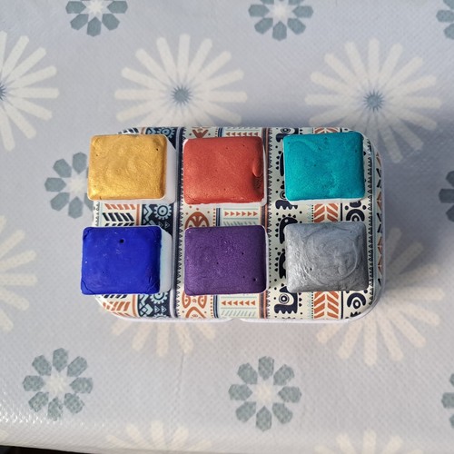 Handmade watercolour paint - watercolour,