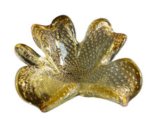 MCM Murano Art Glass Yellow