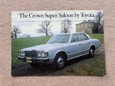 1979 Toyota Crown - Car Brochure (UK)