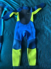 mountain warehouse childrens wetsuit - Blue and yellow size 7-8yrs