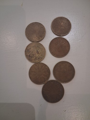 Brass fruit machine 10p - brass,