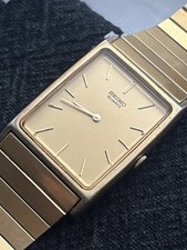 Seiko Tank Mens Vintage Dress