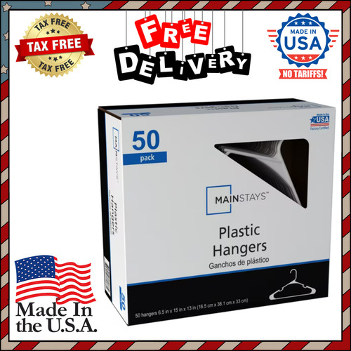 Mainstays clothing hangers 50 - mainstays, hangers,