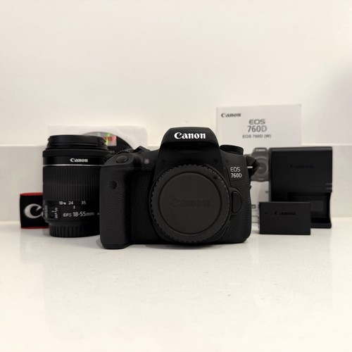 Mint canon 760d dslr camera - mint,