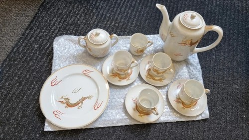 Vintage japanese dragon tea - dragon,