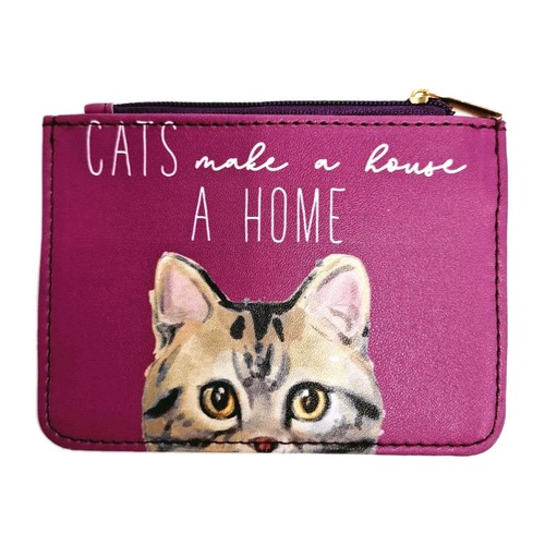 Coin purse printed cats make - cats, a