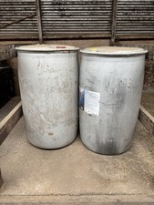 Two Large Plastic barrels - Perfect For Horse Jumps At Home  In The Field