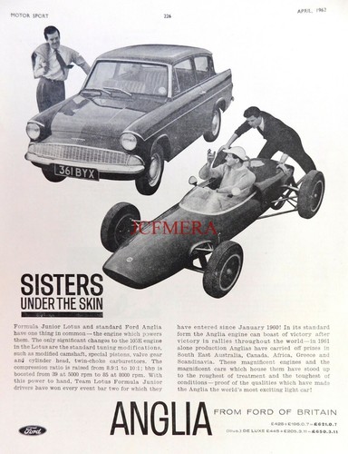 Ford anglia formula - formula, junior