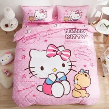100% Cotton Hello Kitty Stripy