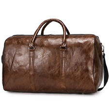 Mens Leather Duffle Weekend