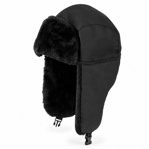 Winter trapper hat - hat, fleece