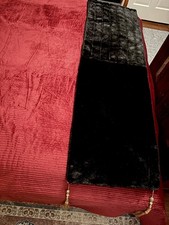 Iman 68” X 21” Faux Black
