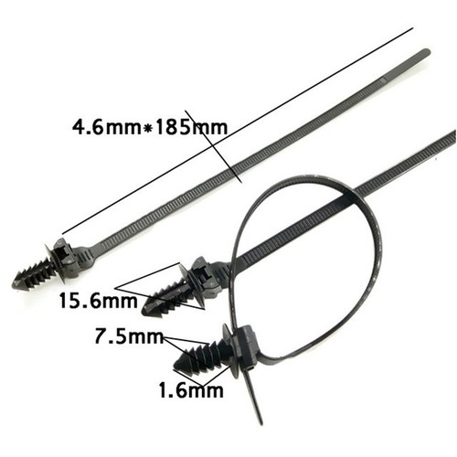 Car mount tie - tie, wrap
