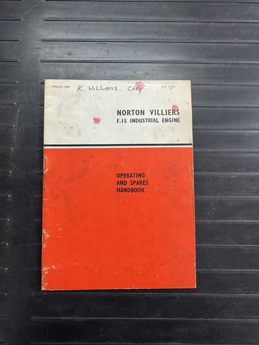 Norton villiers f15 industrial - villiers,