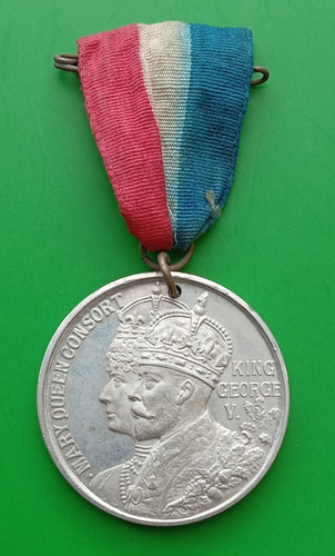 1911 george coronation white - v,