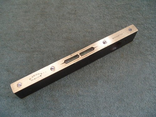 Unusual ebony spirit level - unusual,