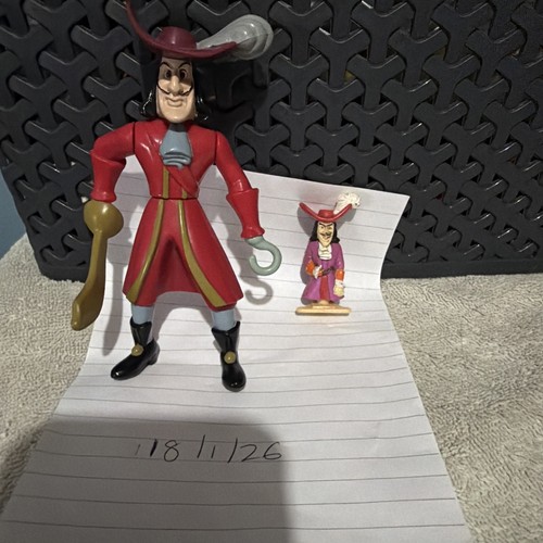 Peter pan captain hook figures - peter,