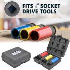 3PC 1/2" Dr. 17mm 19mm 21mm