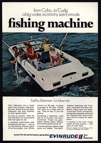 1970 evinrude sport fisherman - 1970,