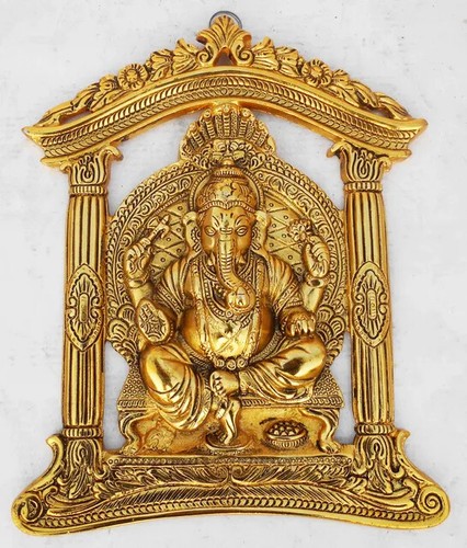 Ganesh wall hanging metal - hanging,