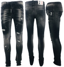 Men's Jeans Denim Patchwork