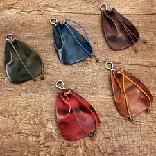 Leather Pouch Coin Bag Vintage