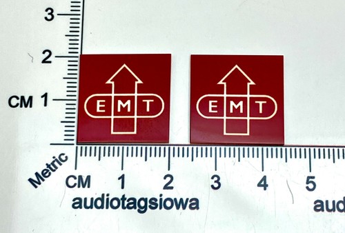 Emt turntable badge - emt, custom