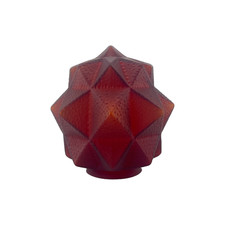 Art Deco Style  Red Star