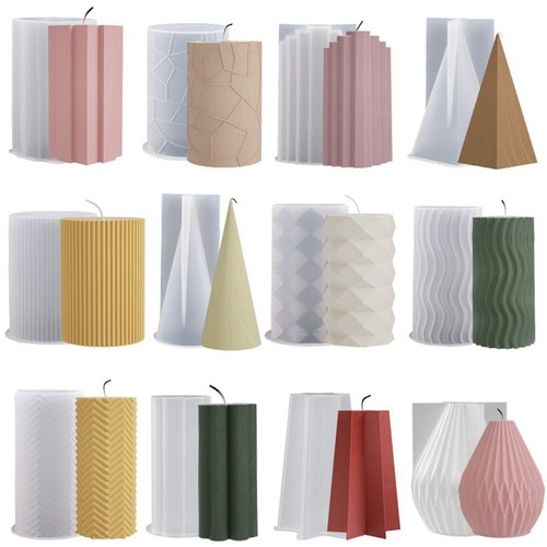 Clay tools cylinder candle - clay,