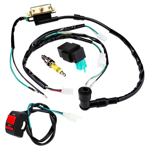 Wiring loom off switch - loom, coil