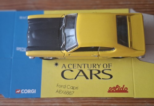 Corgi ford capri yellow - ,