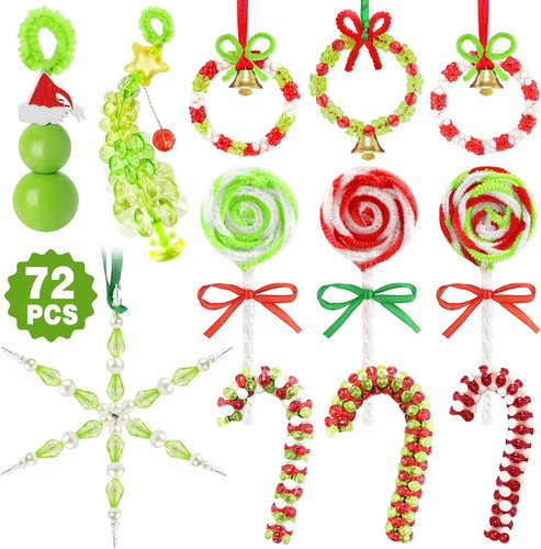 Pcs christmas crafts diy - 72,