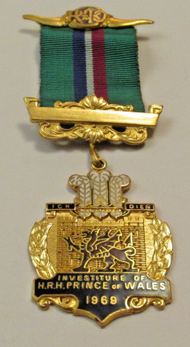 1969 masonic medal investiture - masonic,