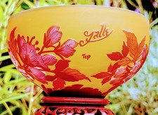 Emerico Montesy Galle Tip Glass Bowl