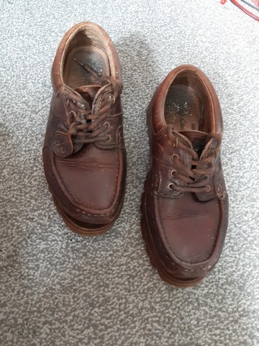 Clarks mens leather shoes - leather,
