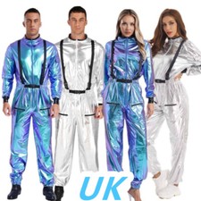 UK Men Women Shiny Metallic