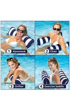 Inflatable pool float - float, 4-in-1