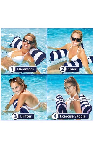 Inflatable pool float 1 - pool, 4-in-1
