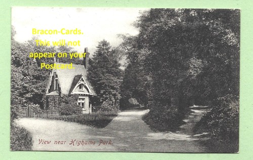 J860 essex w postcard - essex, b/w