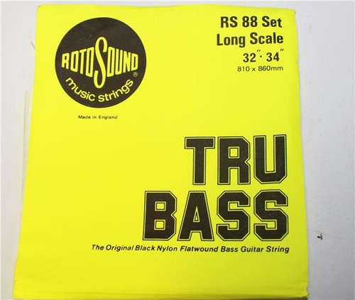 Rotosound tru bass flatwound - rotosound,