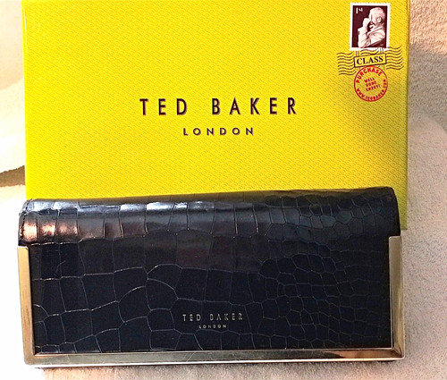Ted baker black croc effect - ted,
