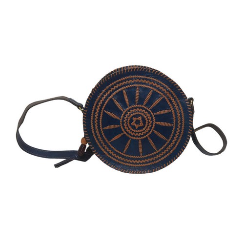 Leather and hand stitched - leather,