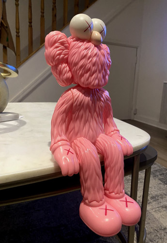 Kaws seeing watching pink - seeing/,