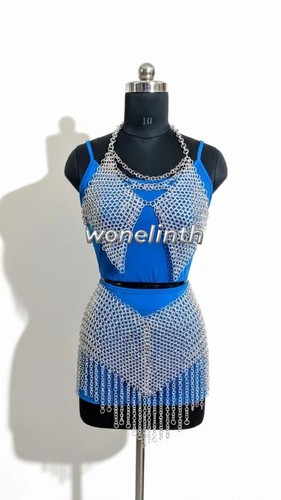 Medieval aluminum chainmail - aluminum,