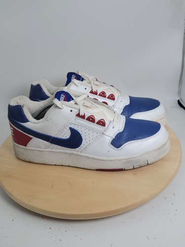 Nike delta force low white - nike, red
