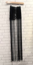 Zara Black Beaded Skirt Size M