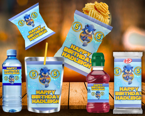 Personalised sonic the - personalised,